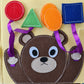 Teddy Balloons - Match colour and shapes 