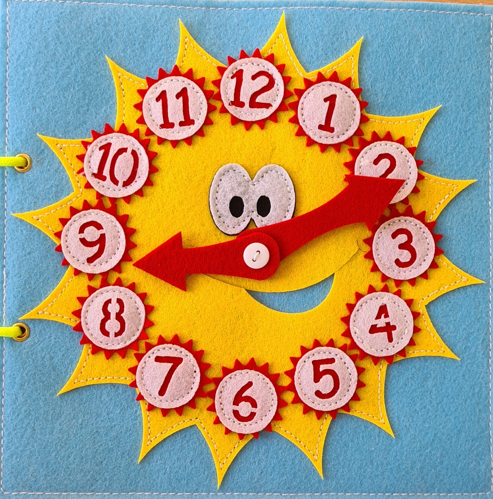Clock - What's the time, Counting from 1-12